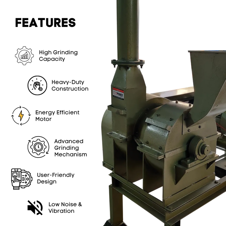pulverizer grinding machine features