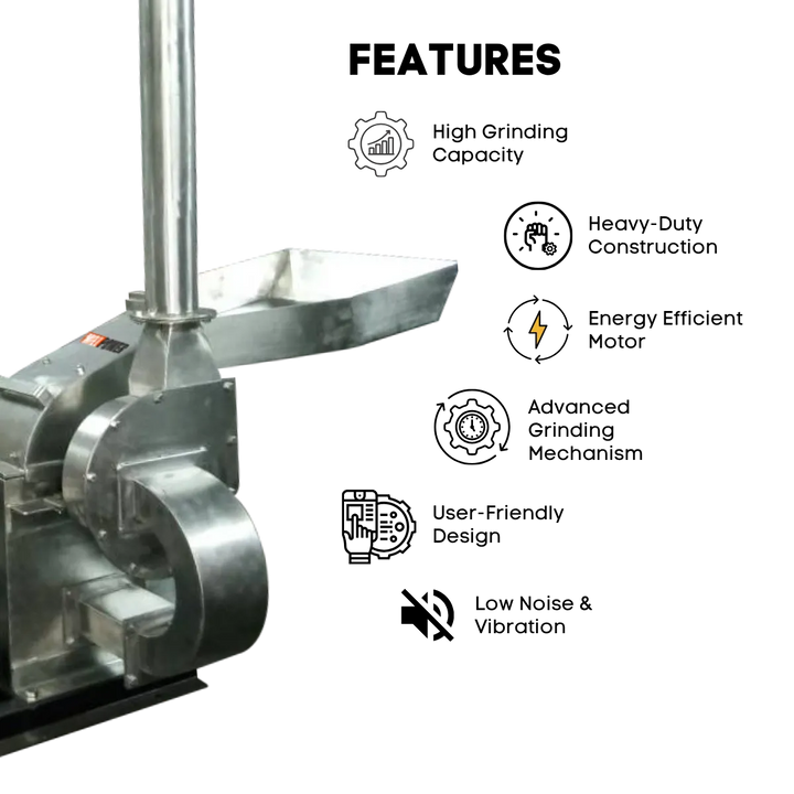 Pulverizer Machines SS features